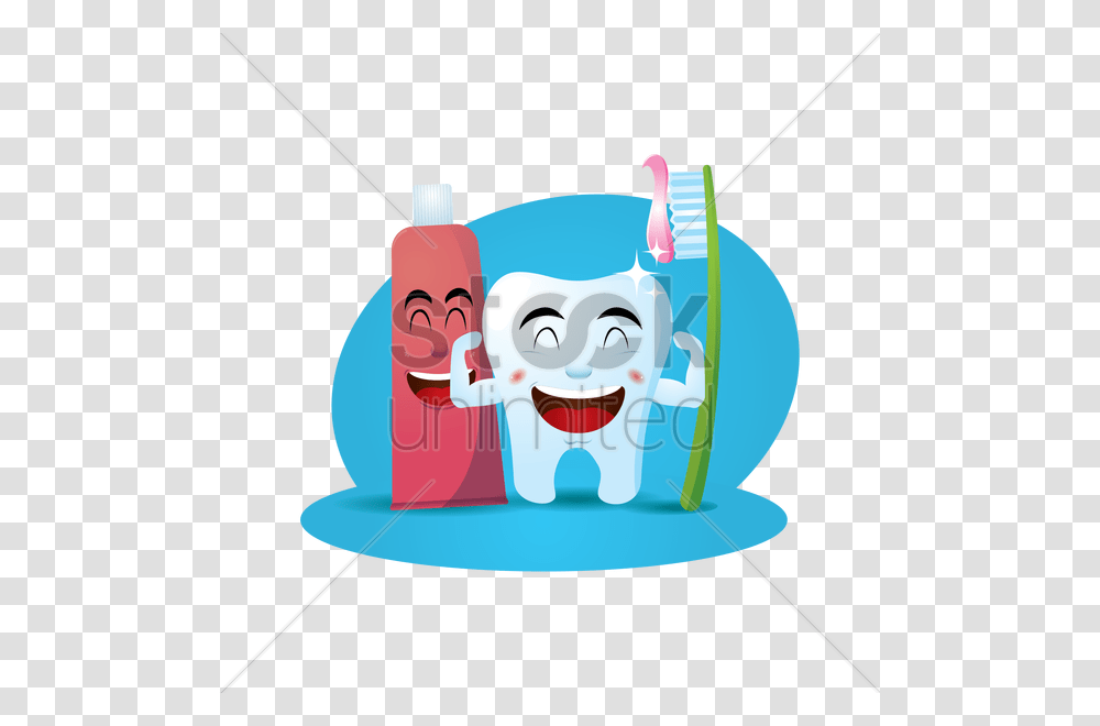 Smiling Toothpaste And Toothbrush With Tooth Concept Vector Image, Weapon, Weaponry, Birthday Cake, Food Transparent Png
