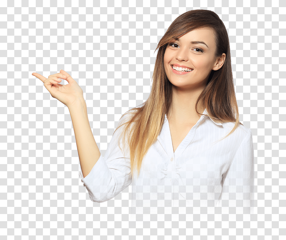 Smiling Woman Background, Person, Female, Sleeve Transparent Png