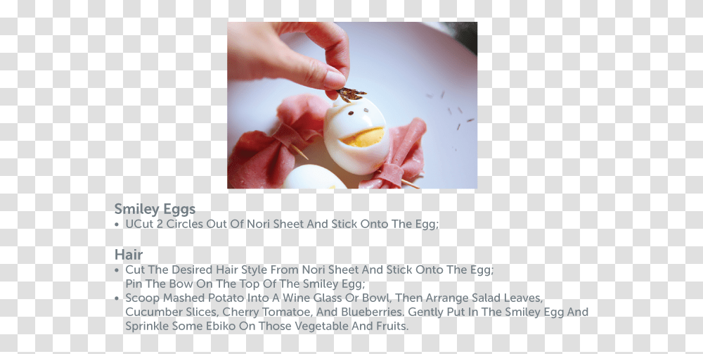 Smilley Eggs Salad Method 03 Egg, Person, Nature, Poster, Advertisement Transparent Png