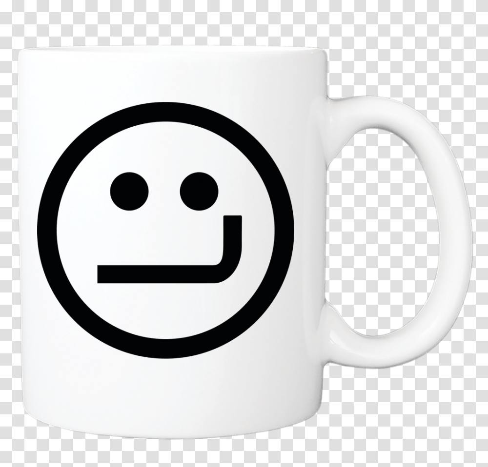 Smirk Face Coffee Mug Serveware, Coffee Cup Transparent Png