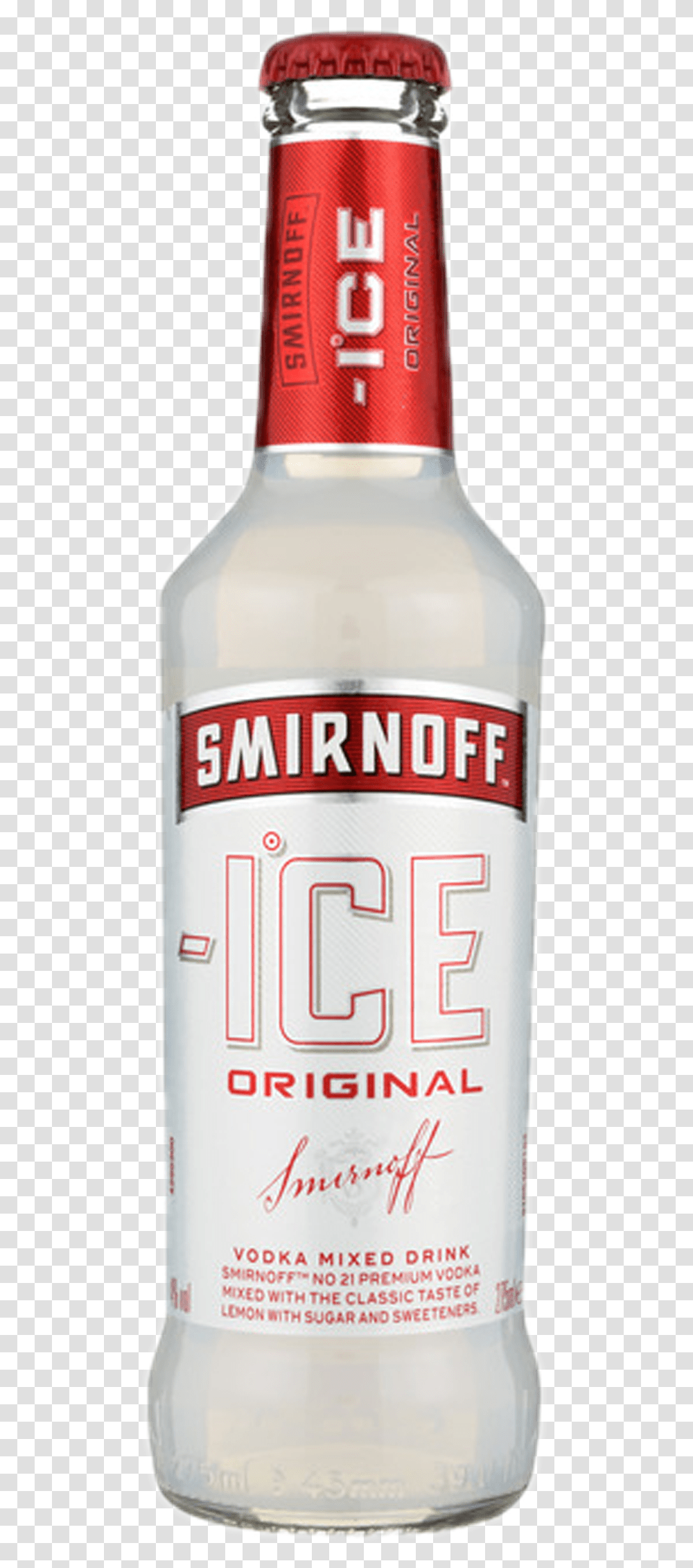 Smirnoff Ice Glass Bottle, Liquor, Alcohol, Beverage, Drink Transparent Png
