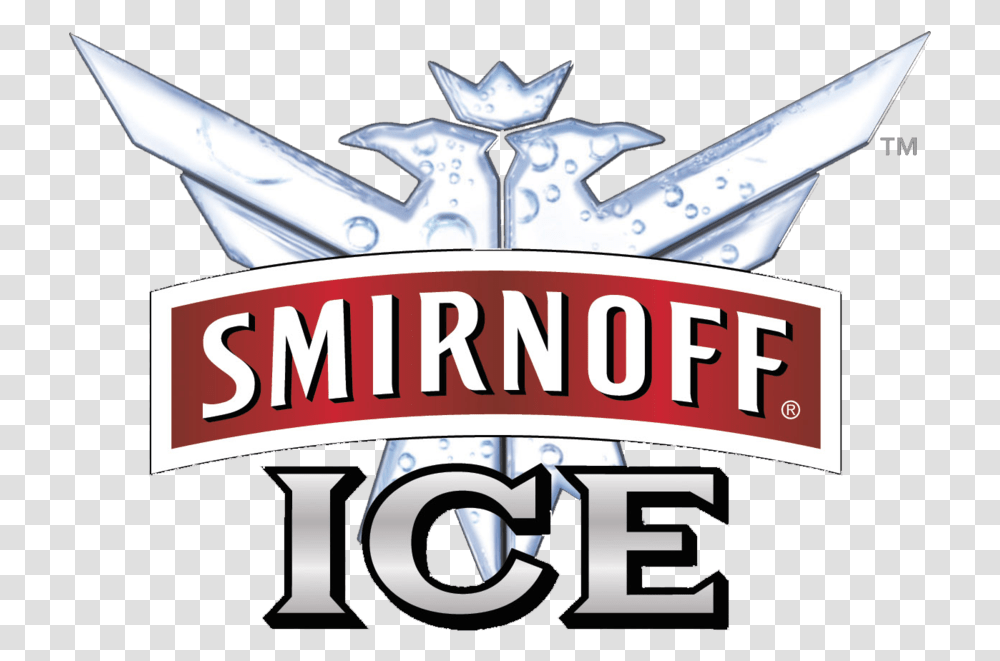 Smirnoff Ice Logo Smirnoff Ice Logo, Beverage, Airplane, Alcohol, Building Transparent Png
