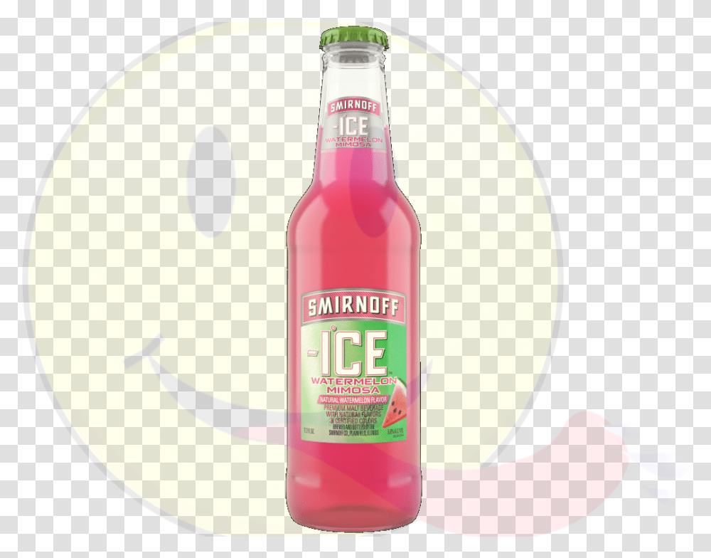 Smirnoff Ice Watermelon Mimosa Carbonated Soft Drinks, Soda, Beverage, Bottle, Pop Bottle Transparent Png