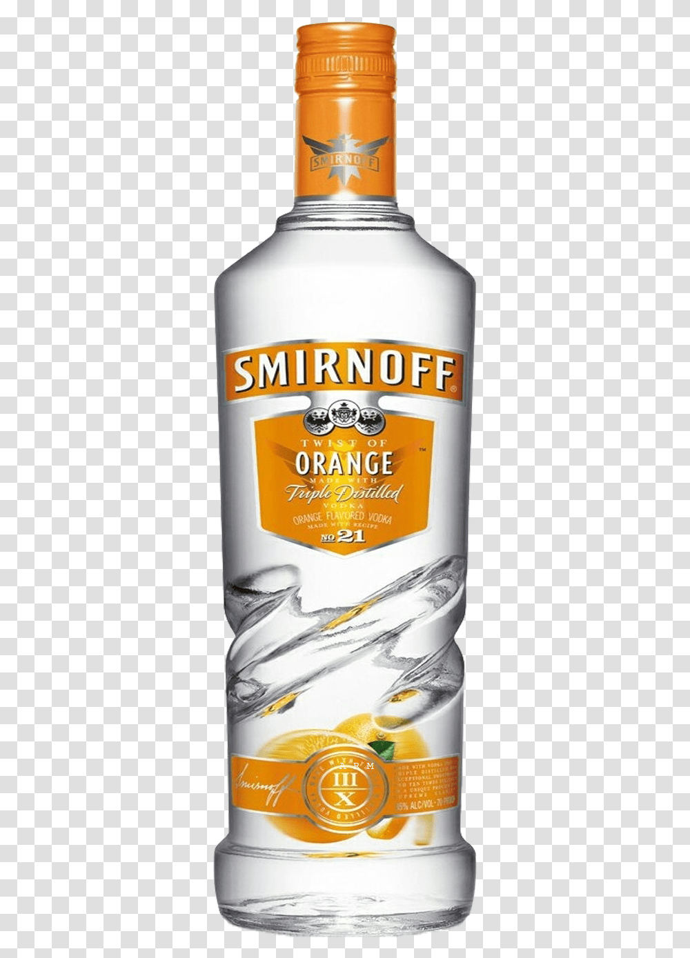 Smirnoff Orange Twist Vodka, Liquor, Alcohol, Beverage, Drink Transparent Png