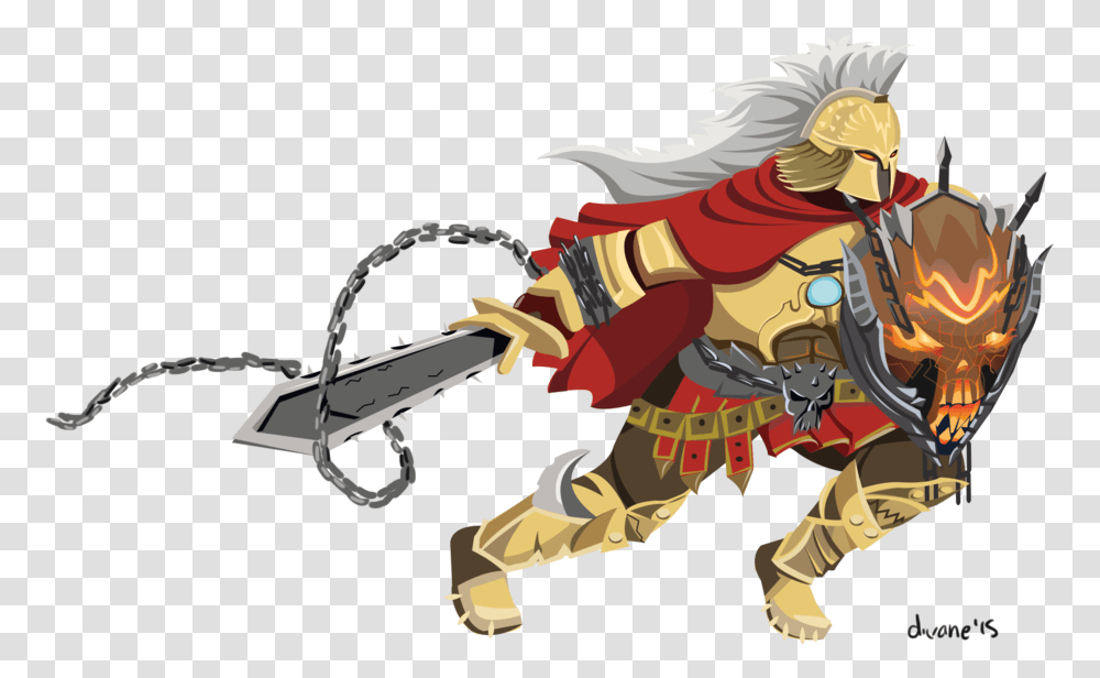 Smite Ares Fan Art Ares Smite, Person, Human, Duel, Chain Saw Transparent Png