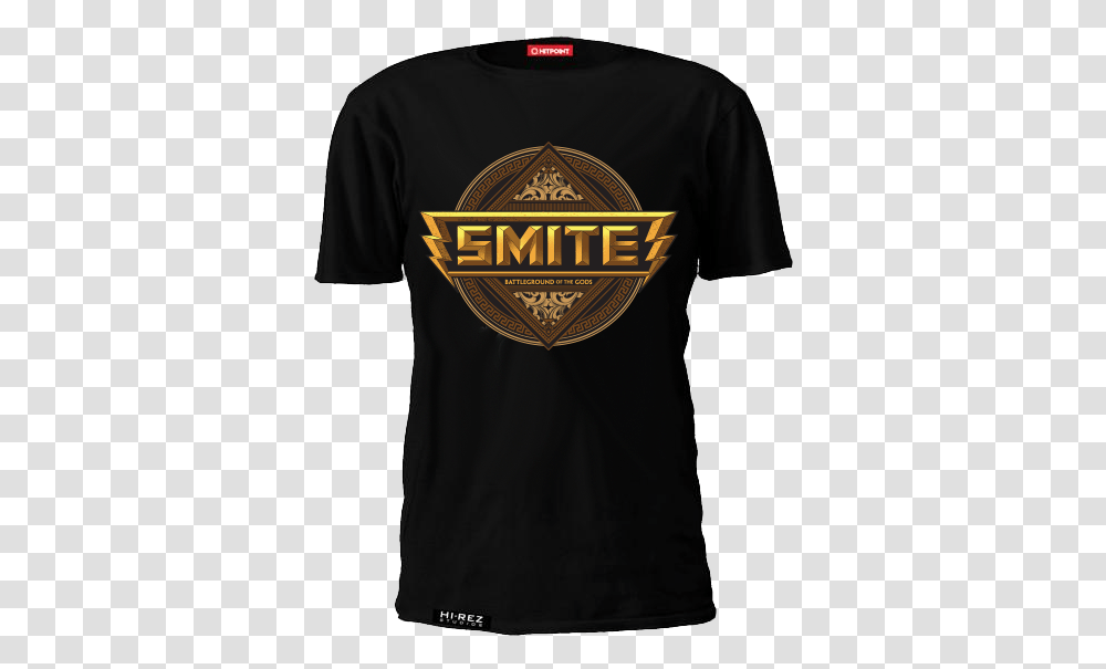 Smite Emblem T Shirt Active Shirt, Apparel, T-Shirt, Sleeve Transparent Png