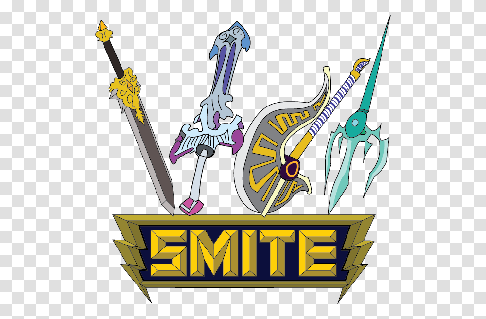 Smite Header Design Illustration, Weapon, Weaponry Transparent Png