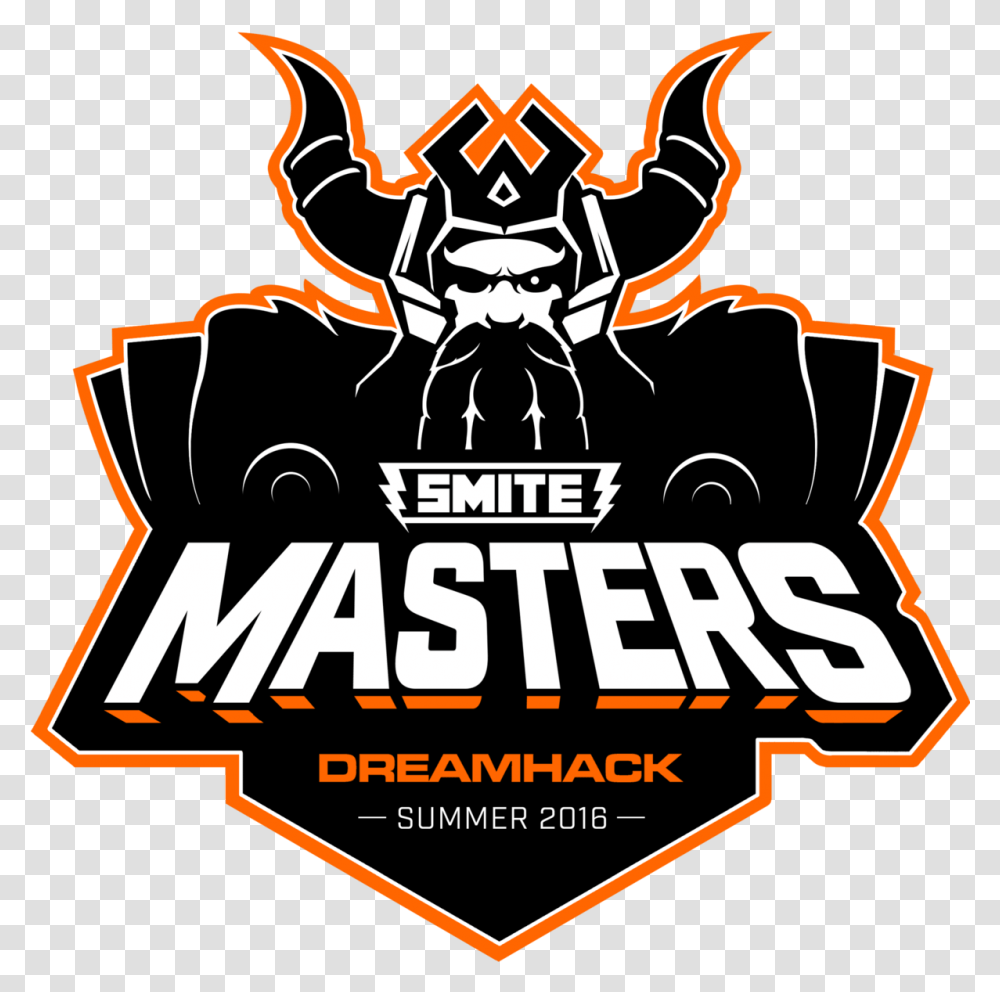 Smite Masters Dreamhack Logo Cricket Team Names And Logos, Label, Emblem Transparent Png