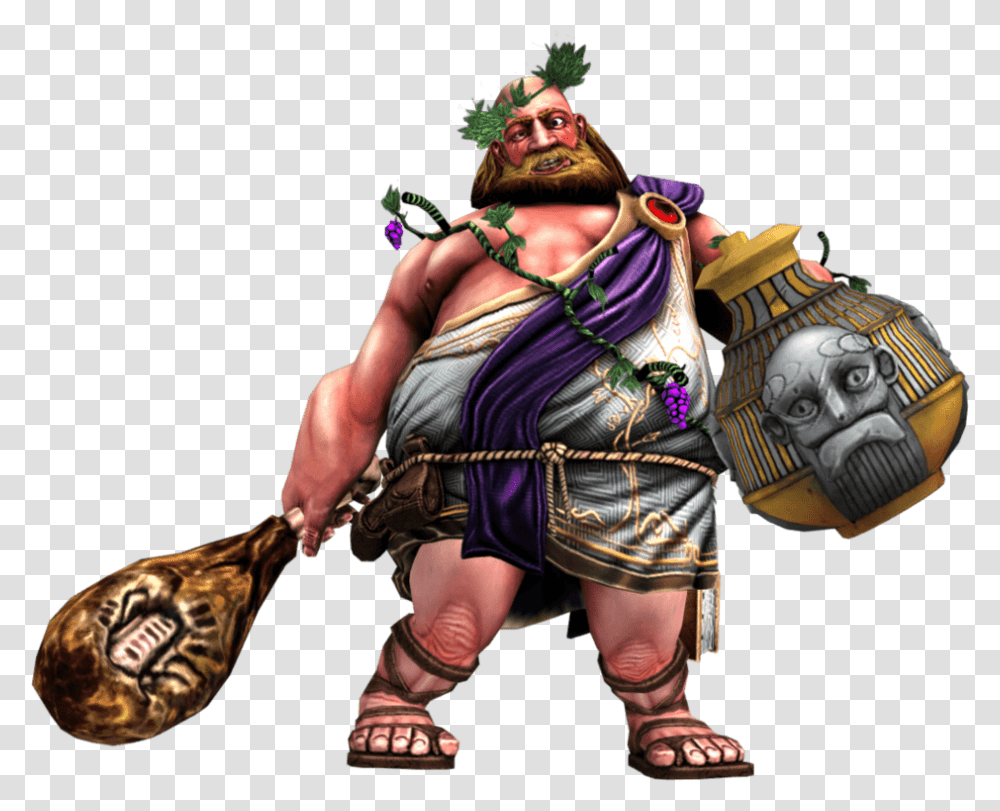 Smite Poseidon Old Bacchus Smite, Person, Human, Crowd, Performer Transparent Png