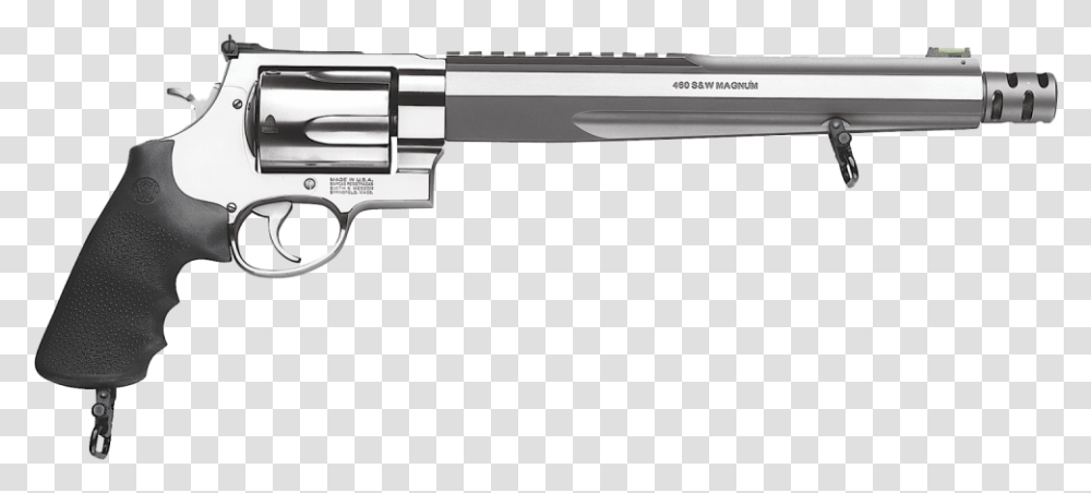 Smith And Wesson Xvr 460 Magnum, Gun, Weapon, Weaponry, Handgun Transparent Png