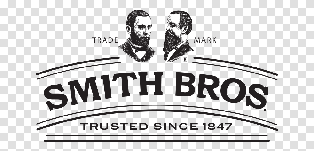 Smith Brothers Cough Drops, Logo, Trademark Transparent Png