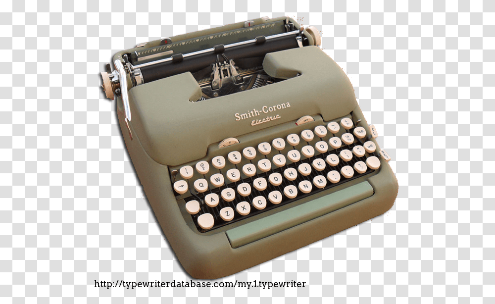 Smith Corona Electric Portable Typewriter, Machine, Remote Control, Electronics, Mouse Transparent Png