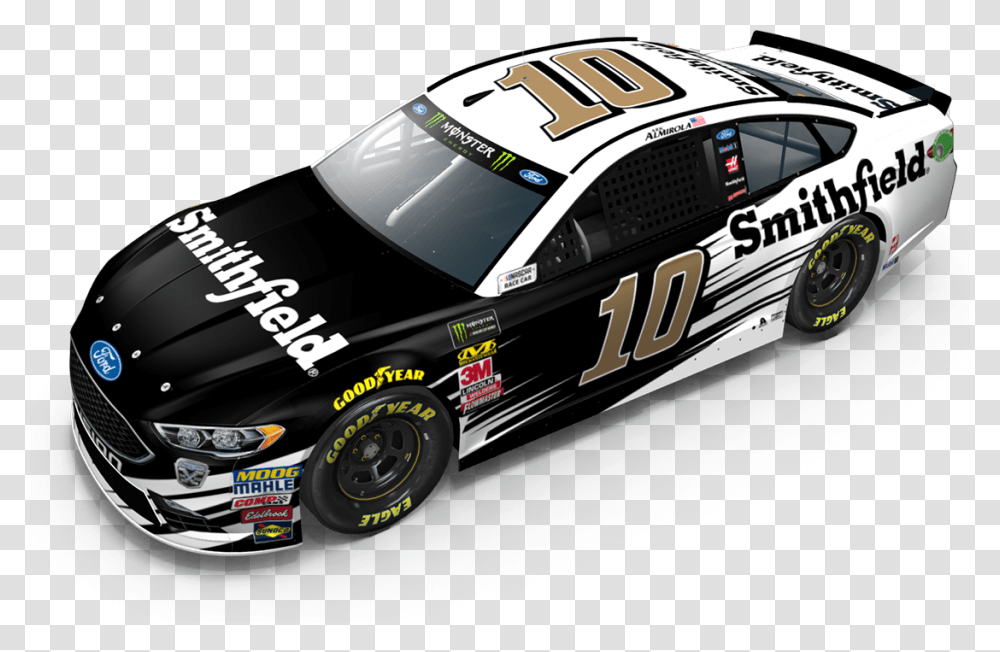 Smithfield Car Smithfield 10 Nascar, Vehicle, Transportation, Automobile, Race Car Transparent Png