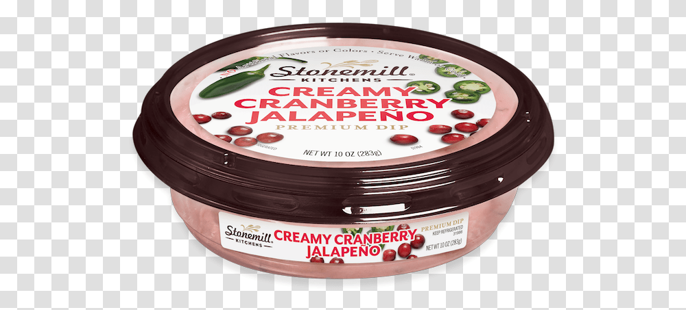 Smk Creamy Cranberry Jalapeno Angle Jalapeno Cream Cheese Cranberry, Food, Dessert, Label Transparent Png