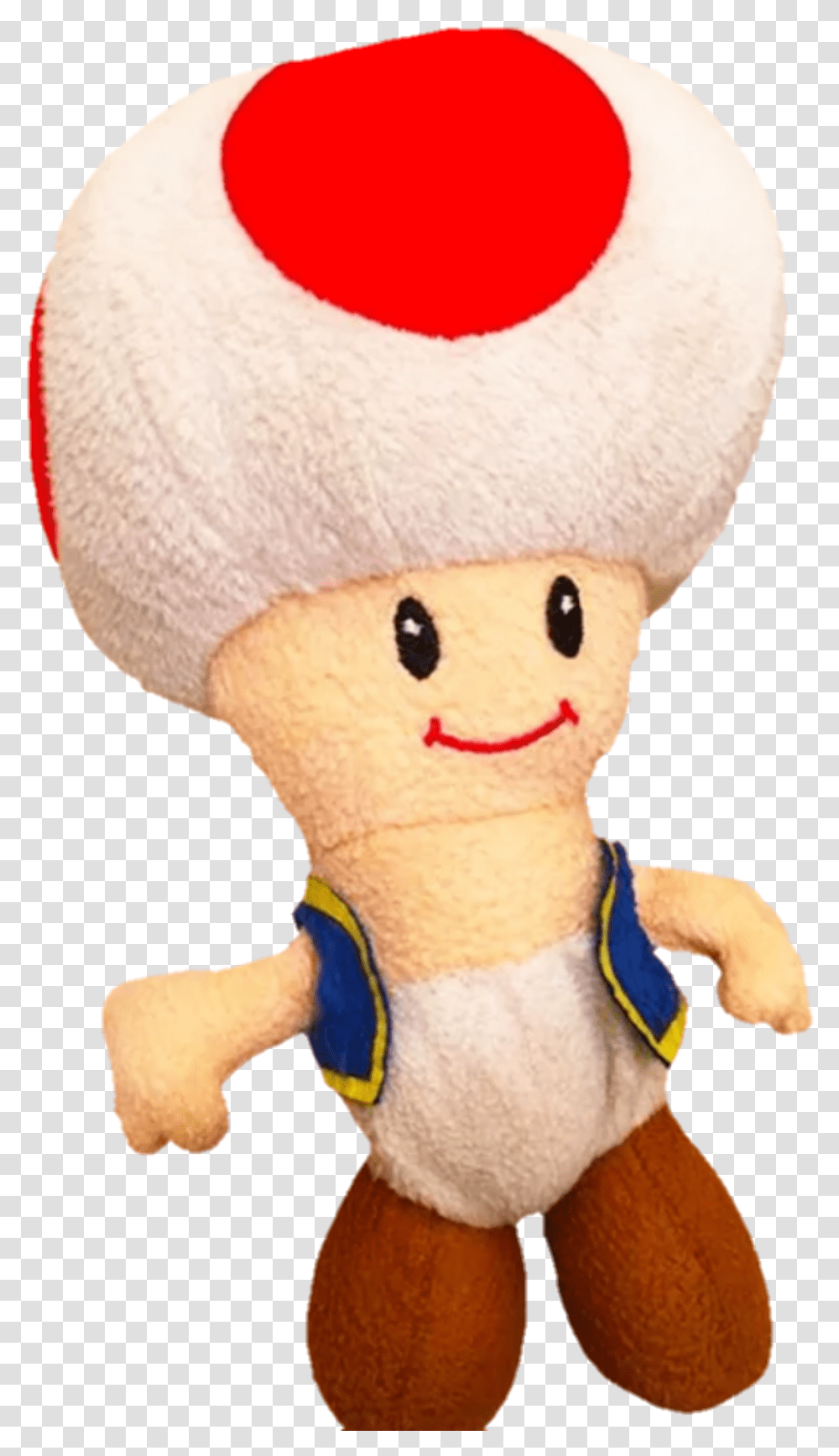 Sml Mario Supermariologan Toad, Plush, Toy, Doll, Elf Transparent Png