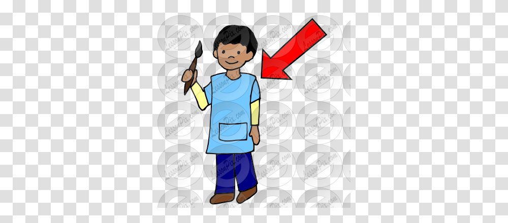 Smock Picture For Classroom Therapy Use, Person, Sleeve Transparent Png