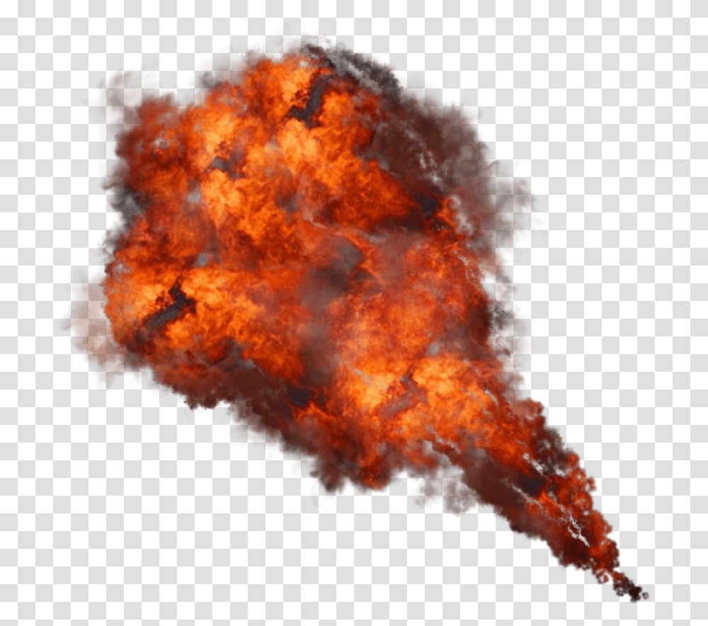 Smoke And Fire, Bonfire, Flame, Forest Fire, Pollution Transparent Png