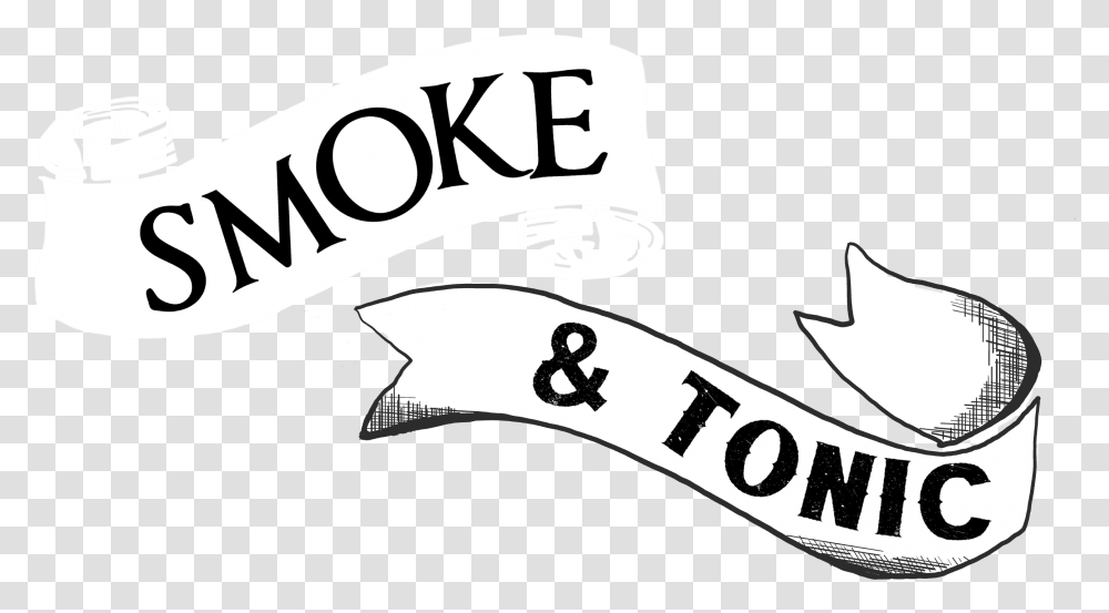 Smoke And Tonic Claremore Bar Smoke And Tonic Horizontal, Number, Symbol, Text, Alphabet Transparent Png