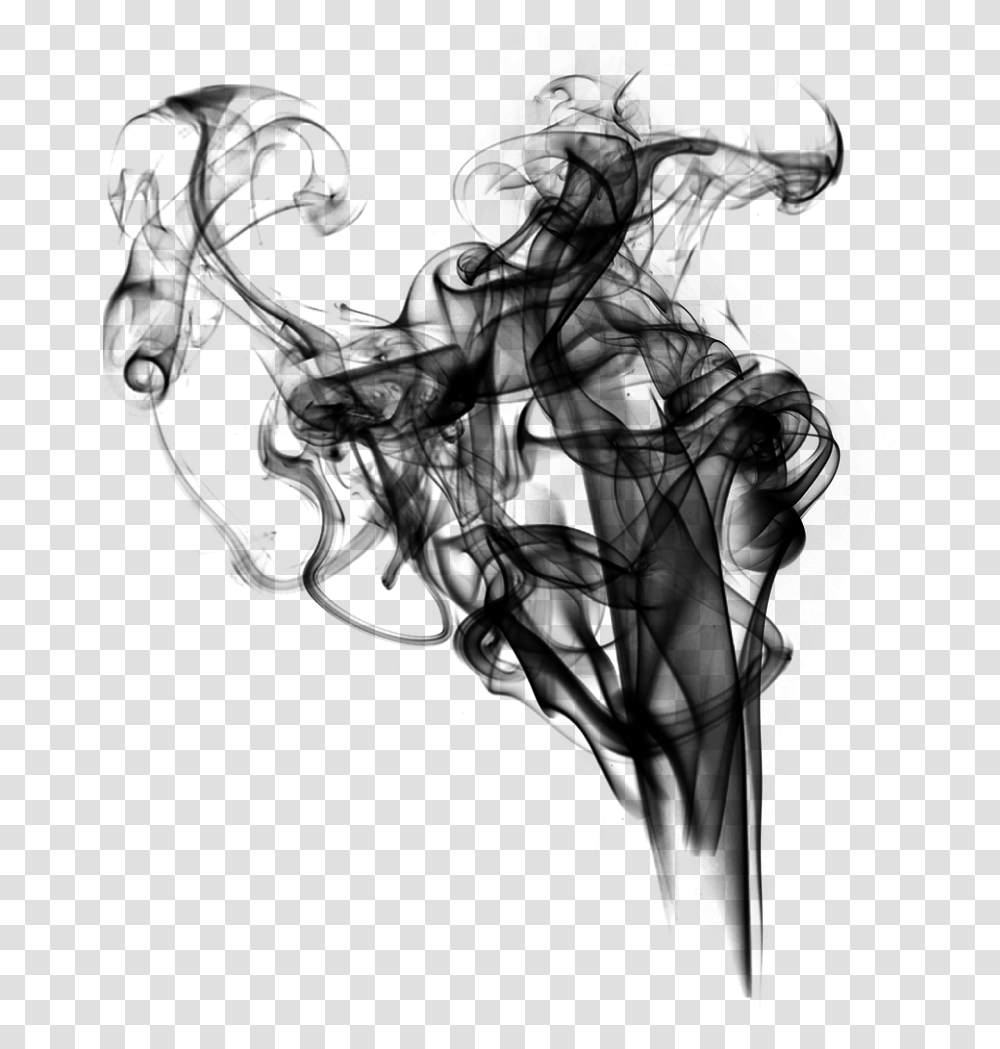 Smoke Black Erje Illustration, Gray, World Of Warcraft Transparent Png