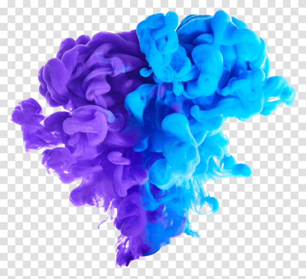 Smoke Blue Purple Cloud Clouds Stiker Kpop Gambar Saranghaeyo, Rose, Flower, Plant Transparent Png