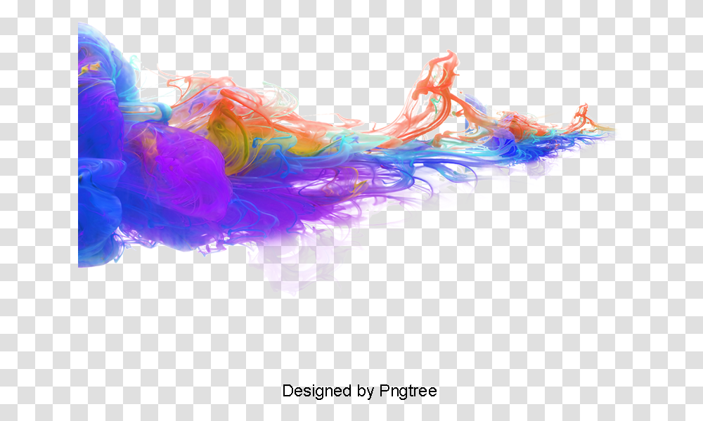 Smoke Clipart Ink And Color Smoke, Sea Life, Animal, Invertebrate, Jellyfish Transparent Png