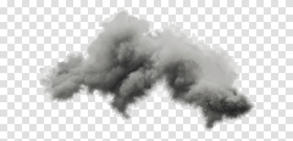 Smoke Cloud Clipart Dark Cloud, Pollution, Nature, Bird, Animal Transparent Png