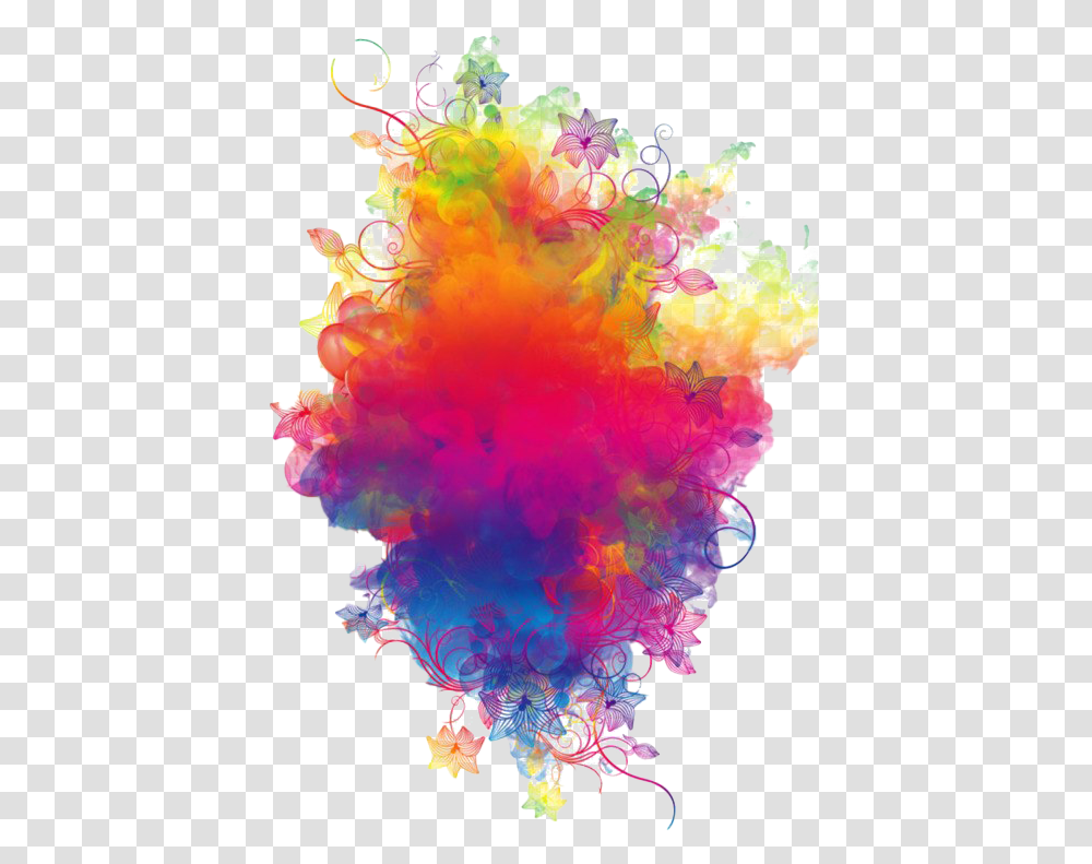 Smoke Color Bomb Image Mart Color Smoke, Ornament, Pattern, Fractal, Modern Art Transparent Png