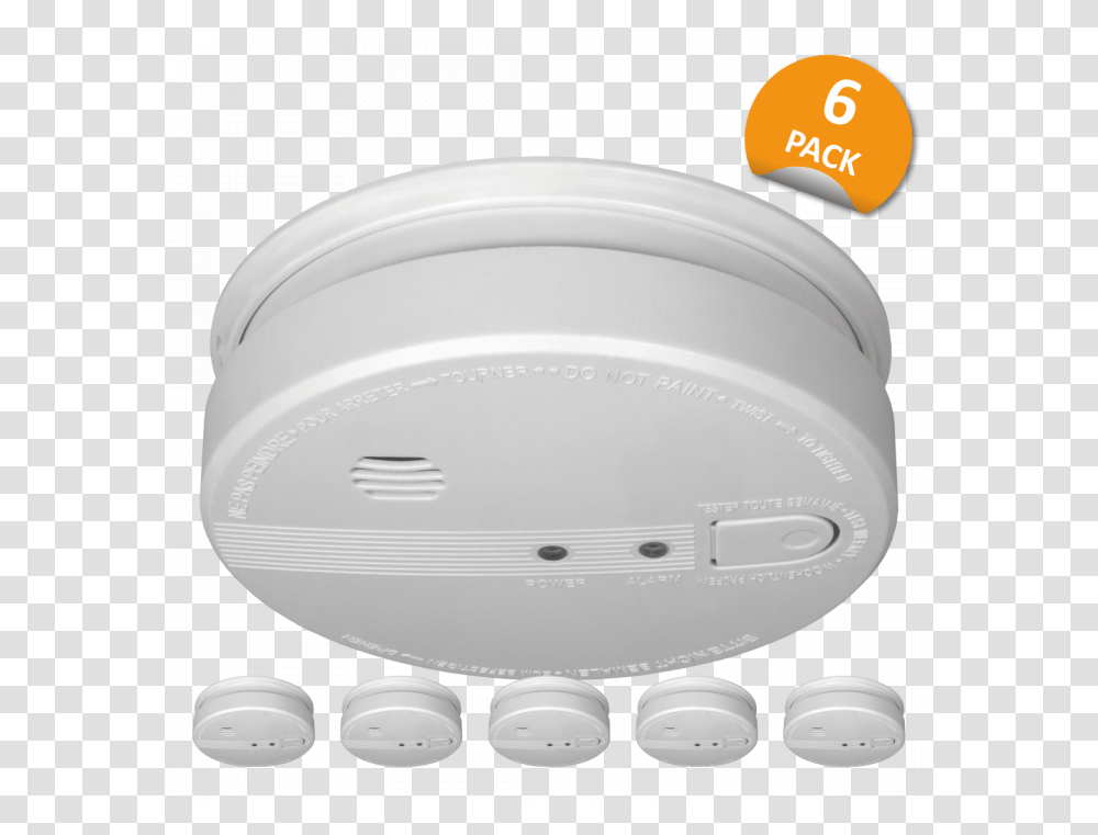 Smoke Detector 230v Headphones, Tape, Pill, Medication, Barrel Transparent Png