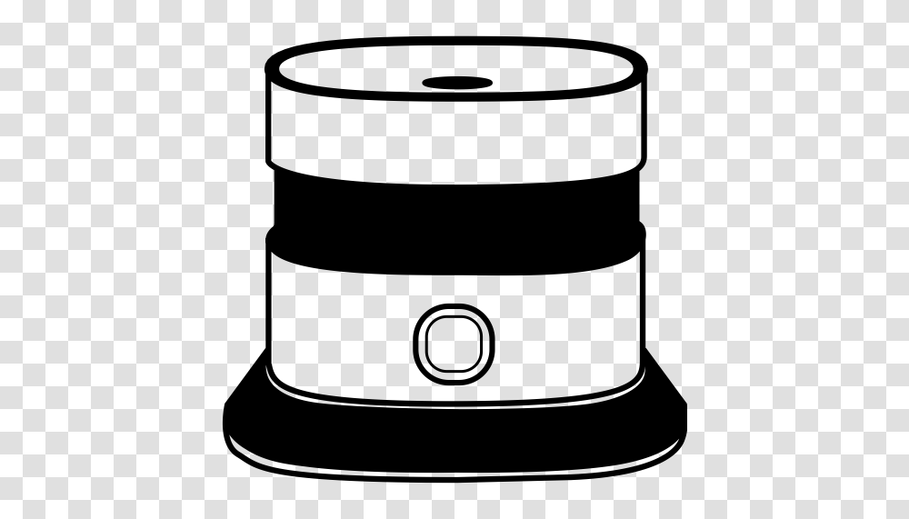Smoke Detector Security Fire Icon With And Vector Format, Gray, World Of Warcraft Transparent Png