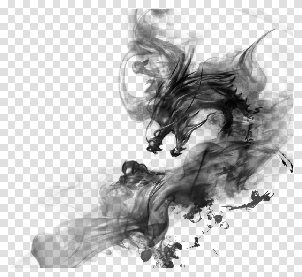 Smoke Dragon Transparent Png