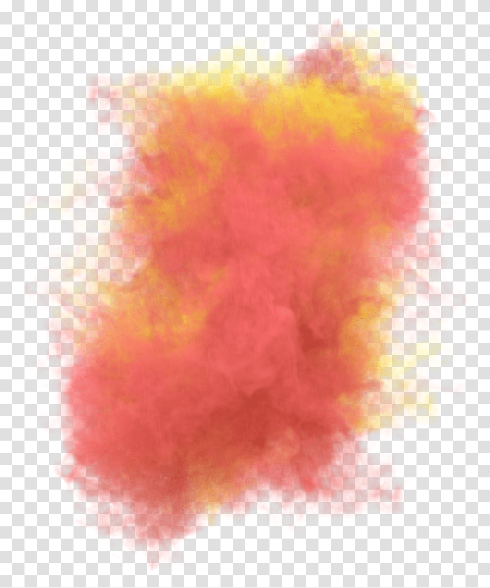 Smoke Effect Orange Red Painting, Fire, Outdoors, Nature Transparent Png