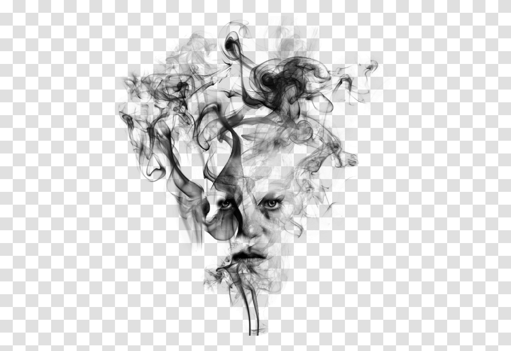 Smoke Effect Smoke Thumbnail Effect, Face, Person, Human, Head Transparent Png