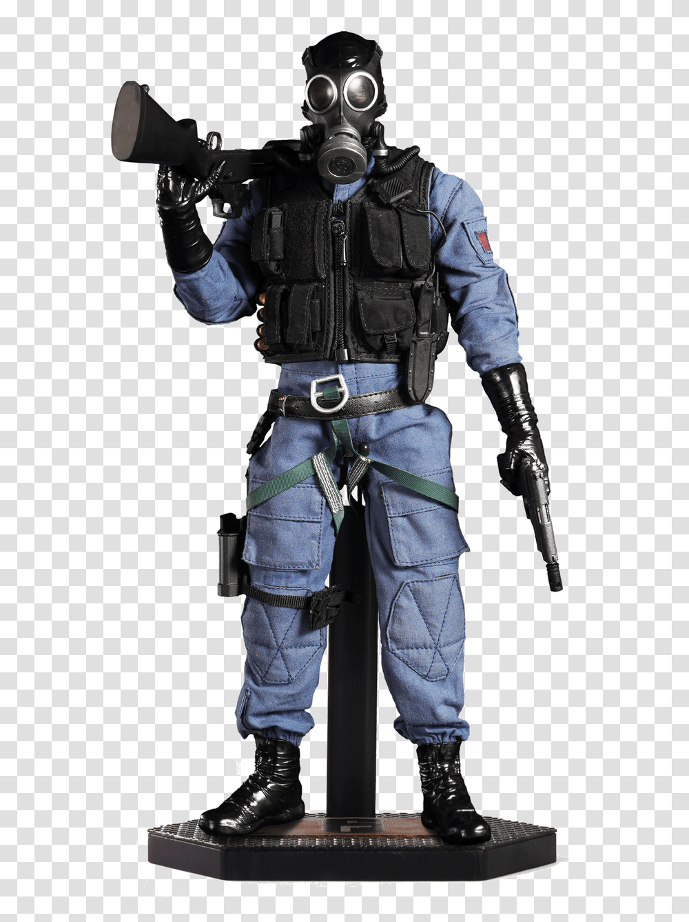 Smoke Figurine Action Figure Rainbow Six, Clothing, Costume, Person, Pants Transparent Png