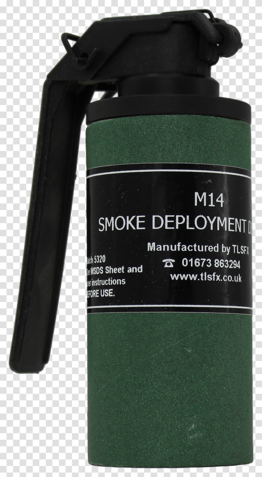 Smoke Grenade M14 Smoke Grenade, Bottle, Alcohol, Beverage, Liquor Transparent Png