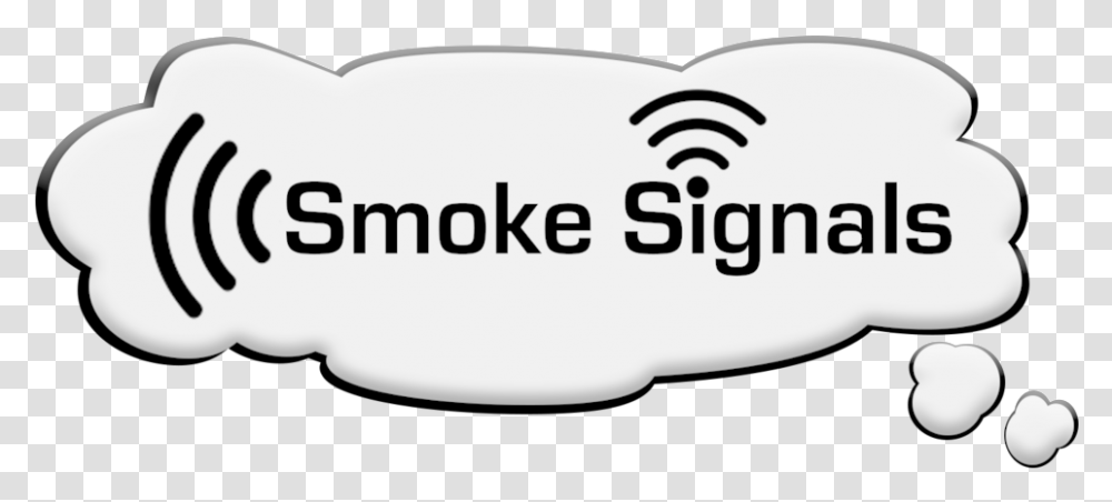 Smoke Signals Logo, Label, Plant, Sticker Transparent Png