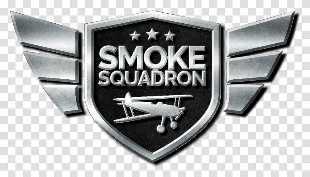 Smoke Squadron By Hardcoffee Game Studio Gabrielsd Kssio Emblem, Logo, Symbol, Trademark, Airplane Transparent Png