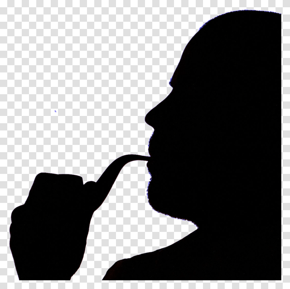 Smoke Stock Woman Silhouette Smoking, Finger, Back Transparent Png