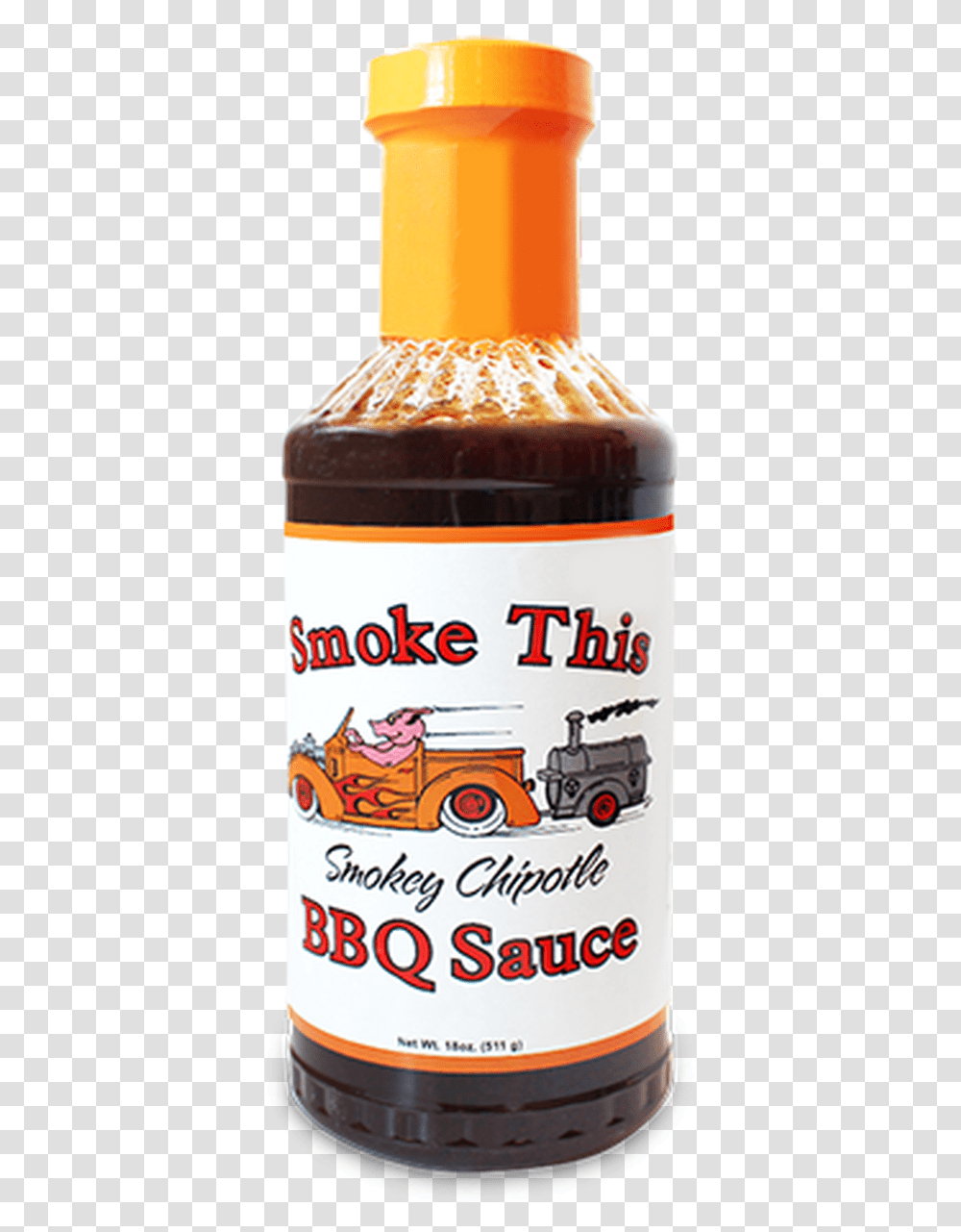 Smoke This Bbq Smokey Chipotle Sauce 18 Oz Barbecue, Syrup, Seasoning, Food, Beer Transparent Png