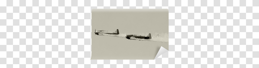 Smoke Trail Wall Mural Pixers Missile, Airplane, Aircraft, Vehicle, Transportation Transparent Png