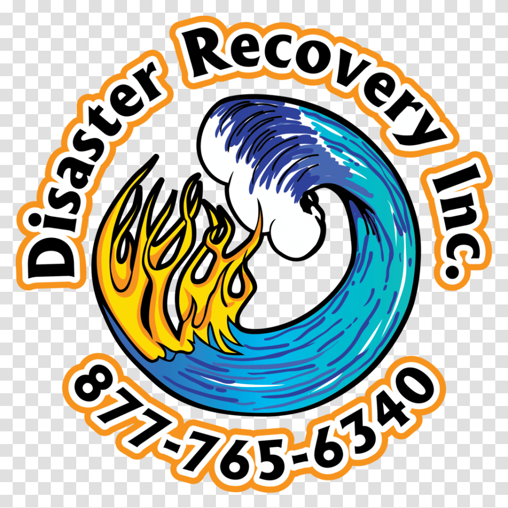 Smoke & Fire Clean Up - Disaster Recovery Inc Puff Of, Label, Text, Logo, Symbol Transparent Png
