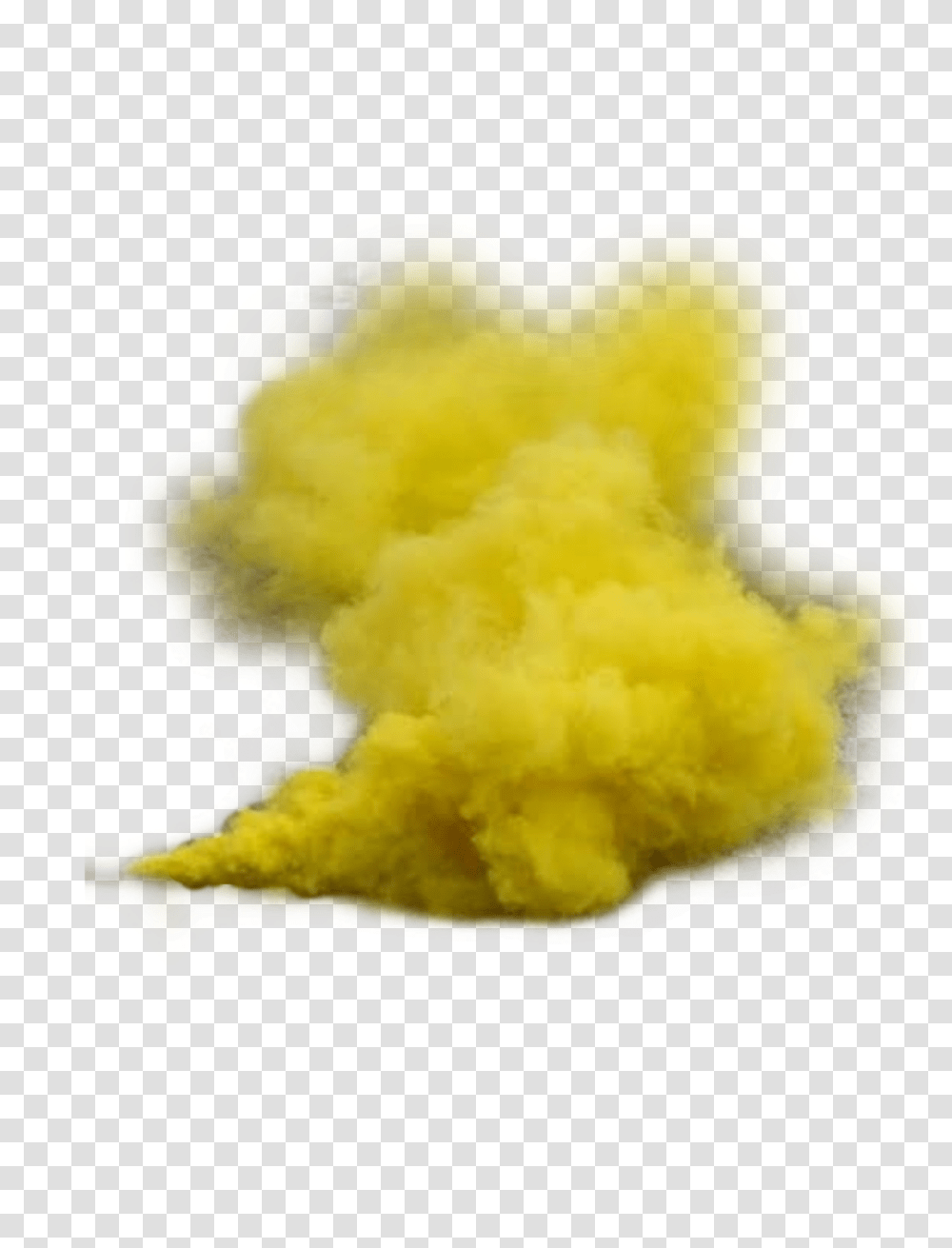 Smoke Yellow Colorfulsmoke Yellowsmoke, Mineral Transparent Png