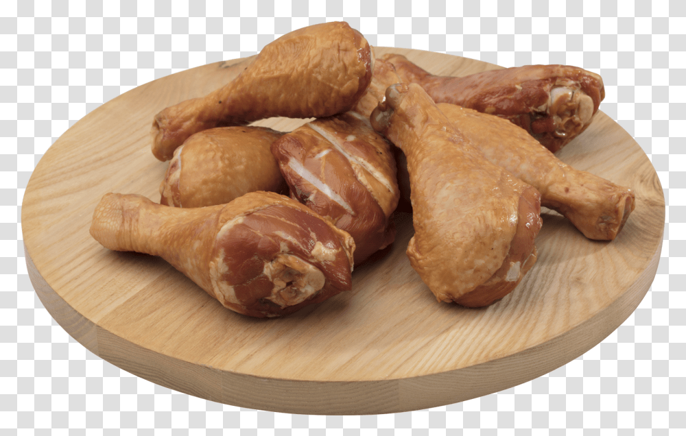 Smoked Chicken Drumsticks Chicken, Bread, Food, Pastry, Croissant Transparent Png