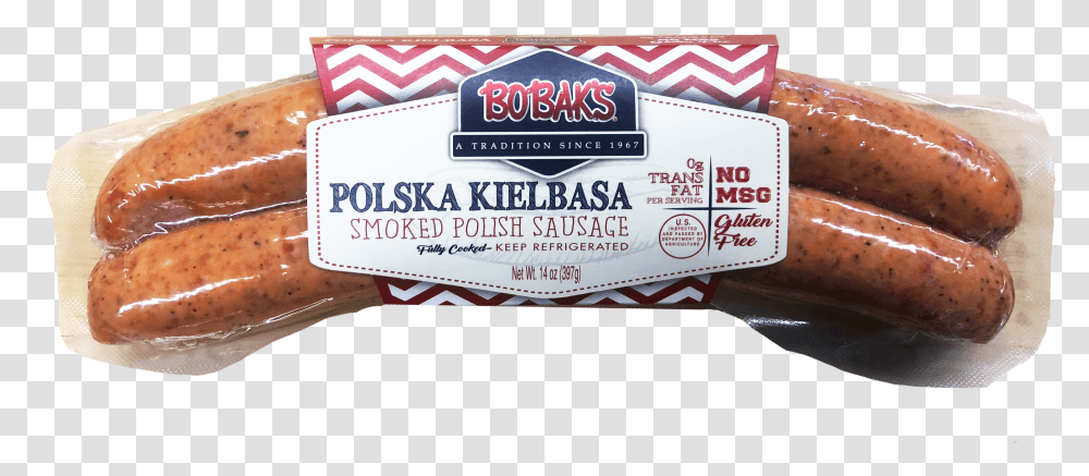 Smoked Polish Sausage Bobak's Smoked Polish Sausage Transparent Png