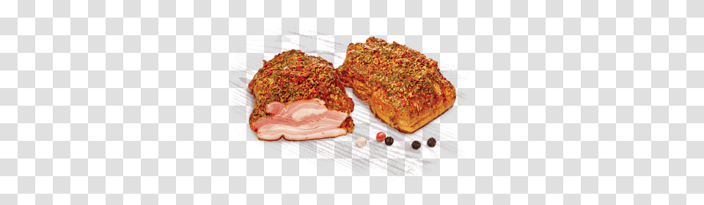 Smoked Pork Brisket With Spices Toast, Food, Bacon, Meat Loaf, Lasagna Transparent Png