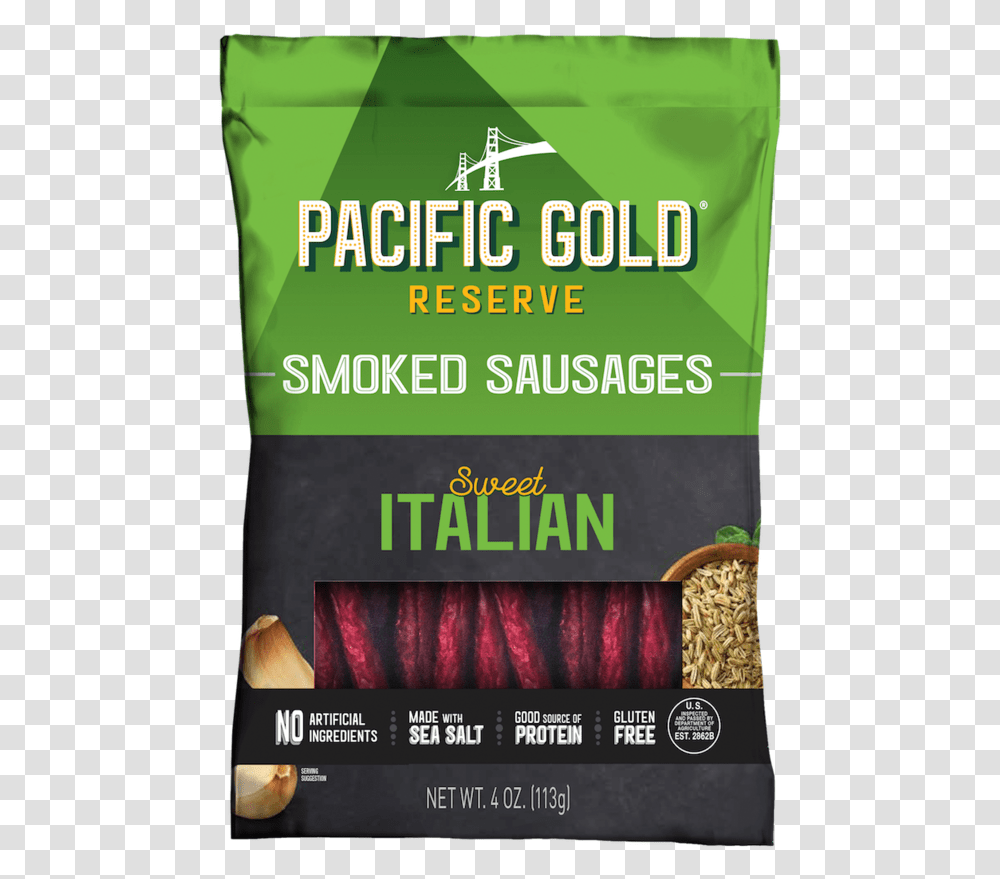 Smoked Sausages - Pacific Gold Square, Plant, Poster, Advertisement, Flyer Transparent Png