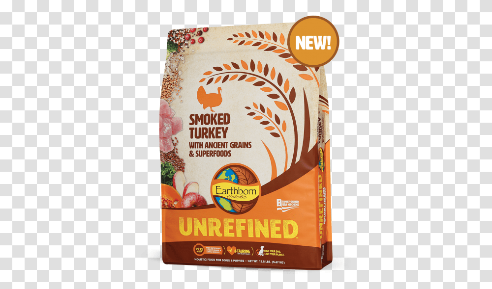 Smoked Turkey Bag Earthborn Unrefined, Advertisement, Food, Poster, Flyer Transparent Png