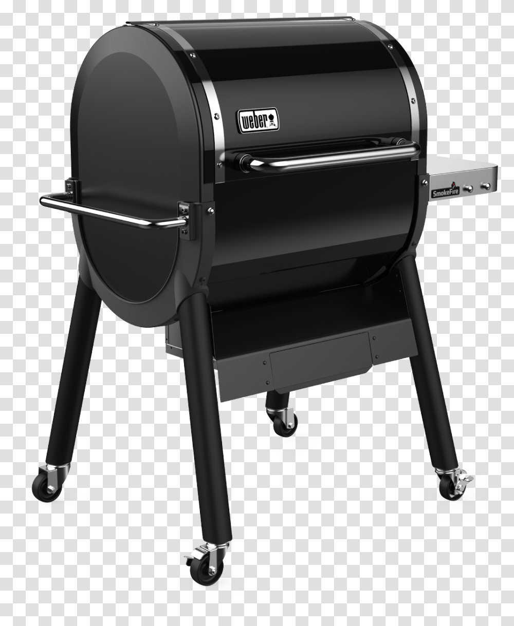 Smokefire Ex4 Wood Fired Pellet Grill View Weber Smoke Fire Grill, Chair, Furniture, Wheelchair Transparent Png