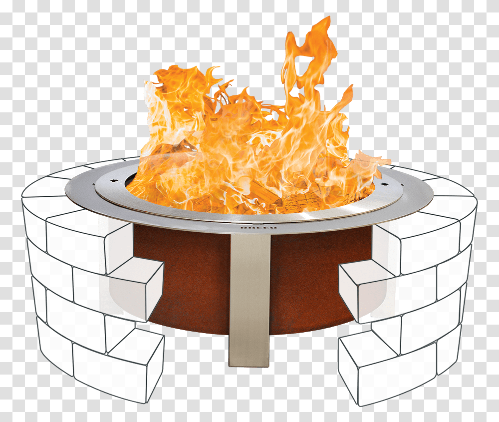 Smokeless Fire Pit Insert Bundle Smokeless Fire Pit, Flame, Furniture, Tabletop, Bonfire Transparent Png