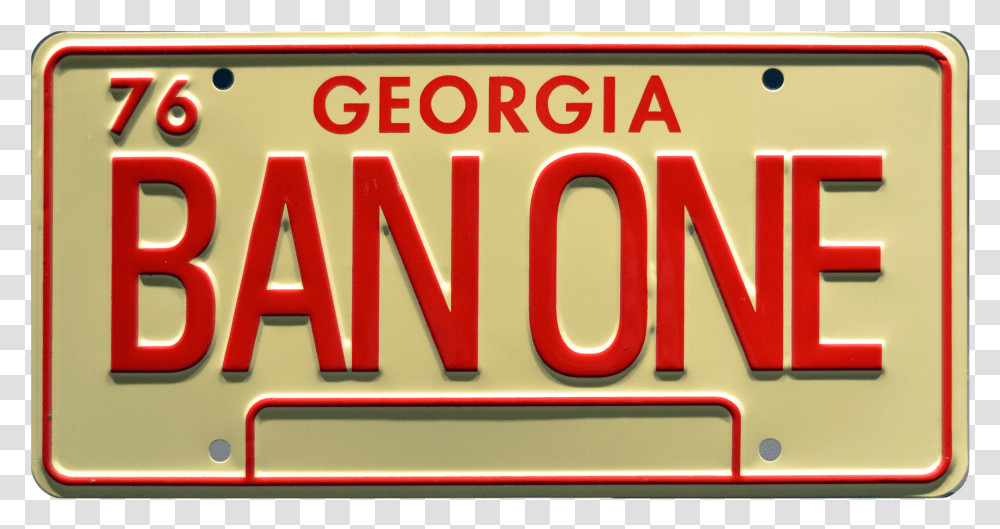 Smokey And The Bandit License Plate, Vehicle, Transportation, Word Transparent Png