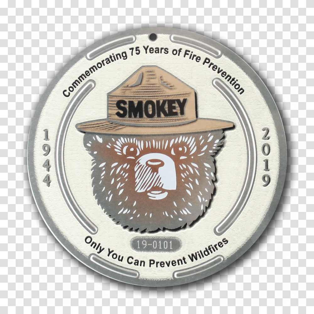 Smokey Bear 75th Anniversary Products Smokey The Bear, Label, Logo Transparent Png